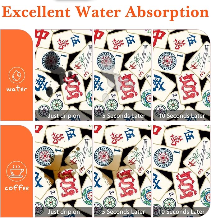 Mahjong Gifts Dish Drying Mat - Image 3