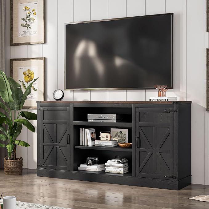 XVD 66" Farmhouse Coffee Bar Cabinet - Image 7