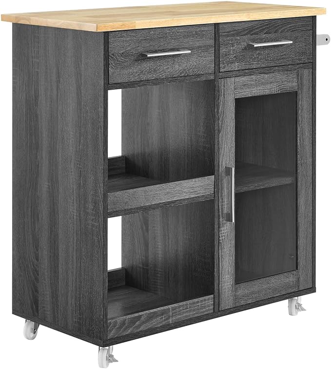 Modway Culinary Rolling Kitchen Cart by Modway