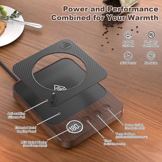 Felibeaco Coffee Mug Warmer &Mug Set - Image 5