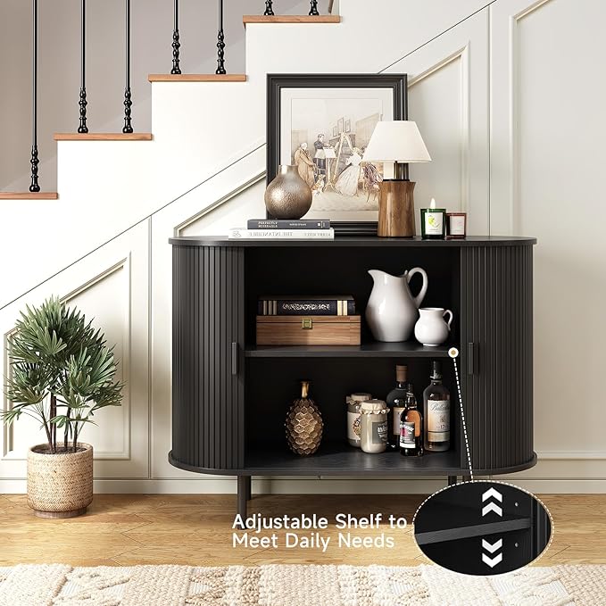 ONBRILL 40" Sideboard Buffet Cabinet - Image 4