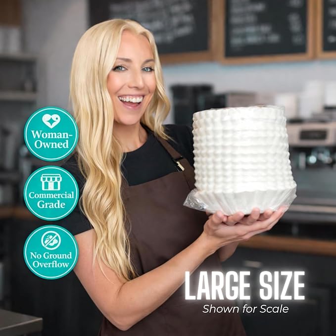 Katy’s Large 12-Cup Commercial Coffee Filters - Image 4