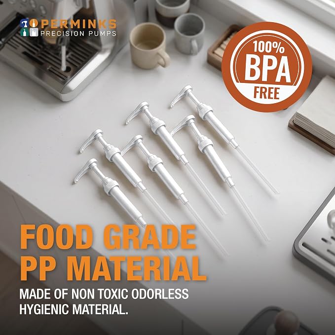 Syrup Pumps- Compatible with Torani and Davinci Bottles - Image 6
