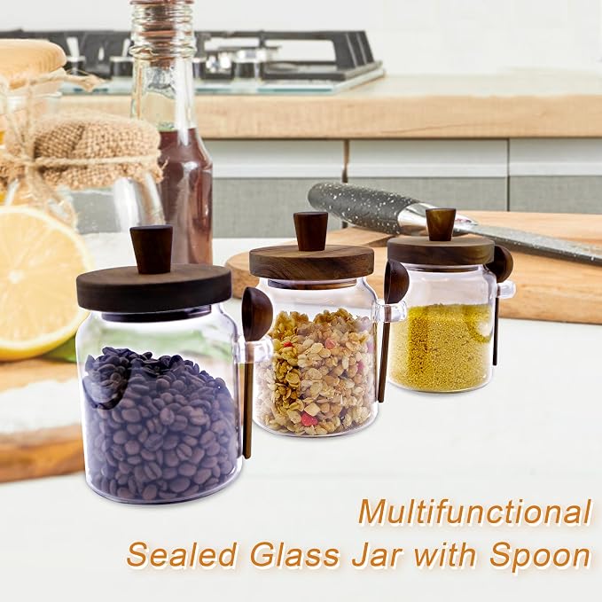 3PCS Spice Jars Overnight Oats Containers - Image 7