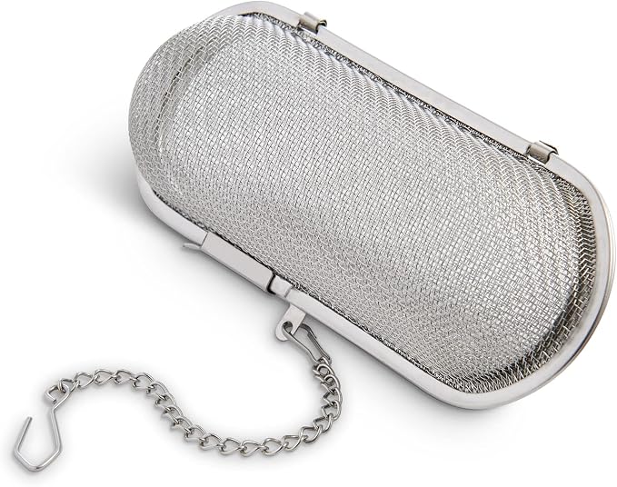 HIC Kitchen Herb Infuser Pod, 18/8 Stainless Steel Mesh, by HIC