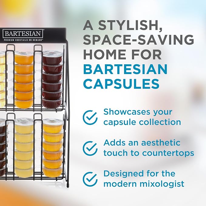 Bartesian Cocktail Capsules Holder Rack - Image 2