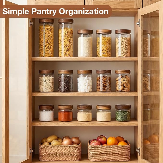 CONNOO 2-Pack 50oz Glass Storage Containers - Image 7