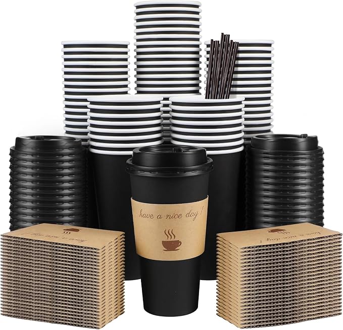 Clawsoff 50 Pack 20 oz Coffee Cups by BuyNow