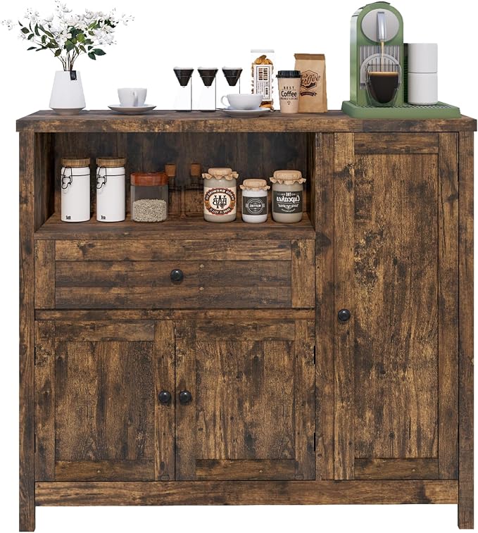 Viaozutis Coffee Bar Cabinet - Image 9