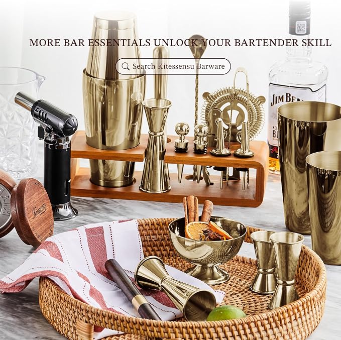 KITESSENSU Cocktail Shaker Set Bartender Kit - Image 7
