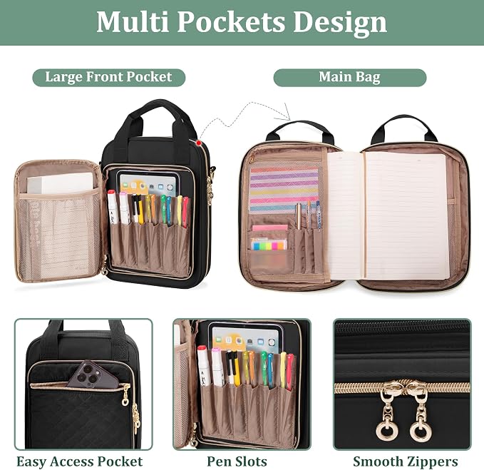 Teamoy Journal Supplies Storage Case, Journal Supplies Holder - Image 3