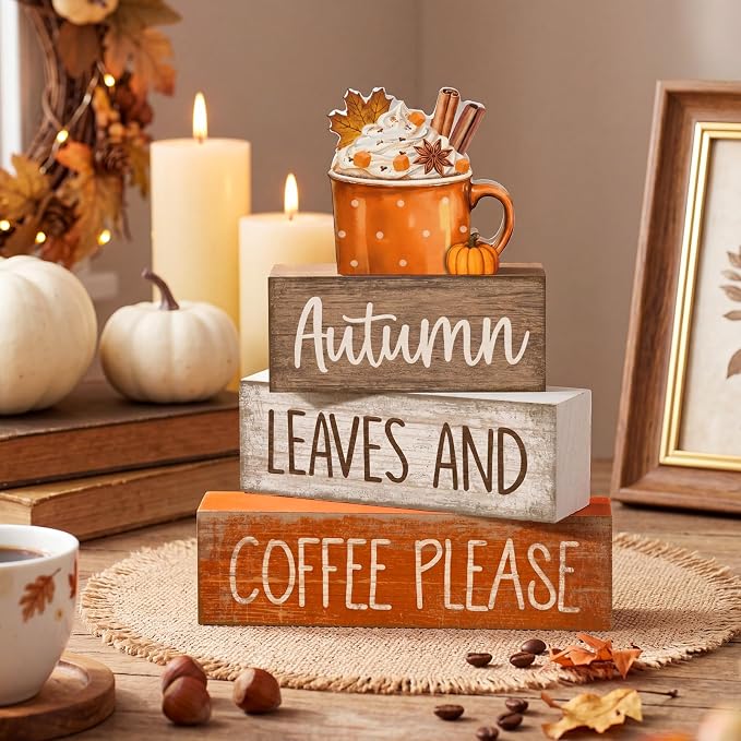 Lineshading 4 Pcs Fall Decorations - Image 2