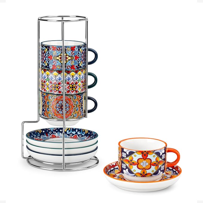 vancasso 4 Oz Stackable Espresso Cups by vancasso