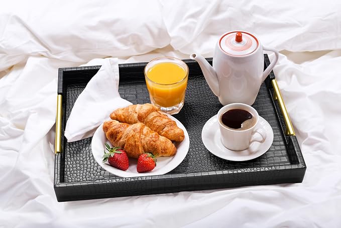 ATZYmolin 17" x 12" Wood Serving Tray - Image 7