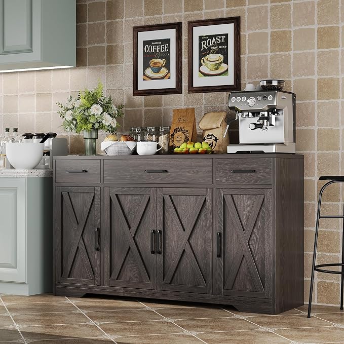 Modern Buffet Sideboard Kitchen Storage Cabinet by Unknown