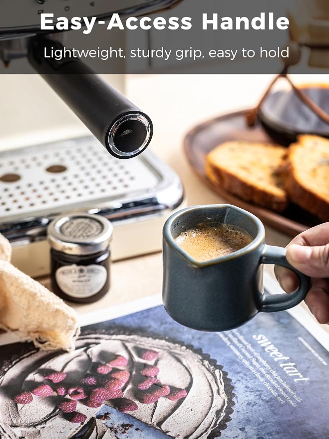 Espresso Cup 3 Oz, Ceramic Espresso Measuring Cup Expresso Shot Cup - Image 5