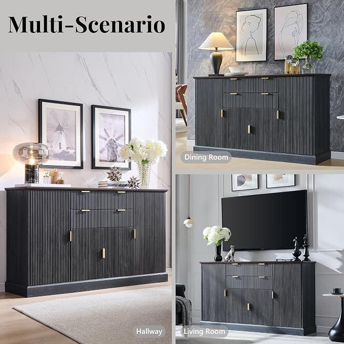 IFGET Fluted Buffet Cabinet - Image 7