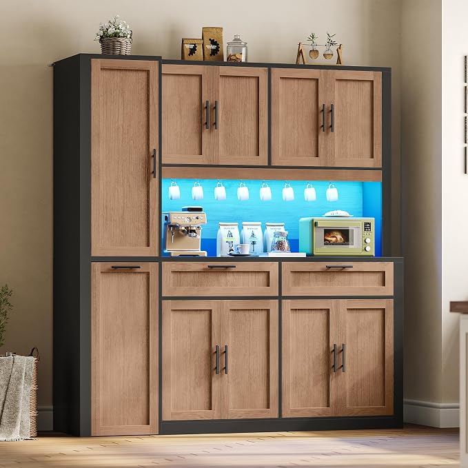 Itaar 71" Kitchen Pantry Cabinet - Image 3