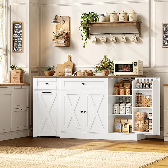 HOSTACK Multifunctional Storage Cabinet - Image 2