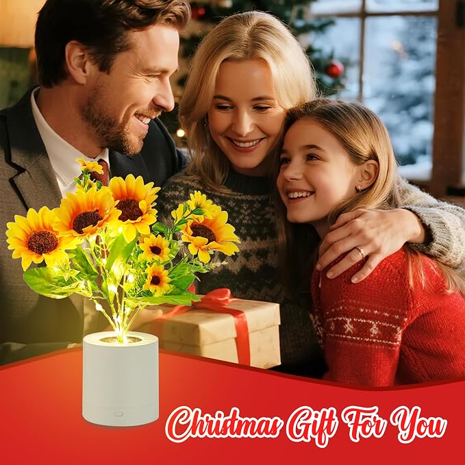 WSYEAR Sunflower Flower Lamp Gifts - Image 3