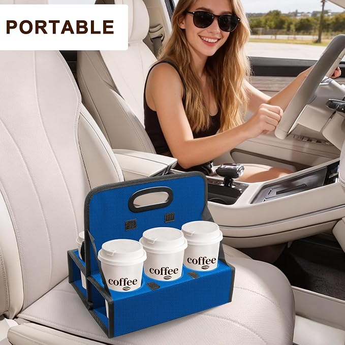 AKAYOK 6-Cup Reusable Foldable Drink Carrier - Image 5