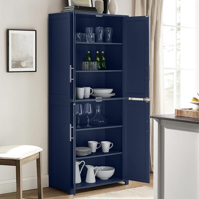 Crosley Furniture Savannah Tall Pantry Storage Cabinet - Image 10