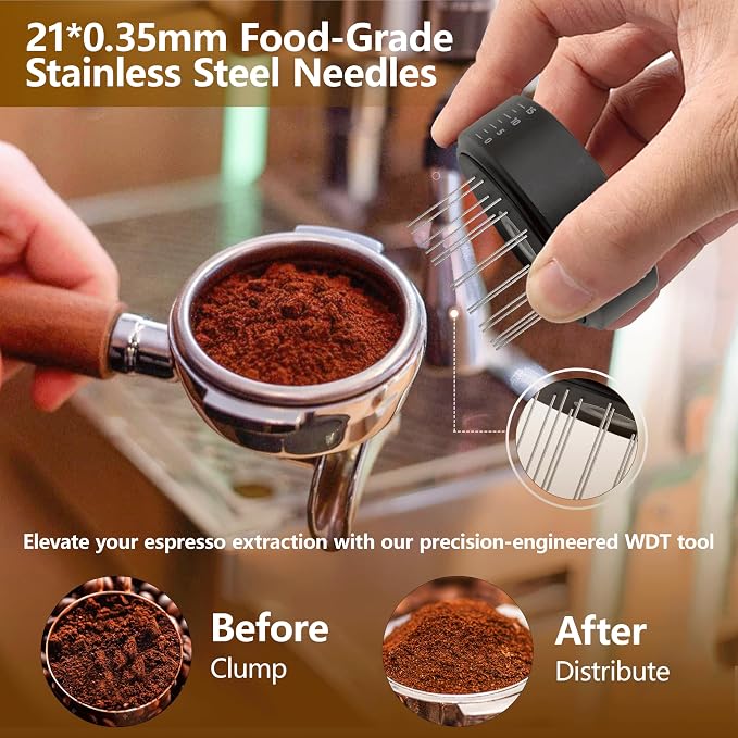 3-in-1 Coffee Distributor and Tamper - Image 4