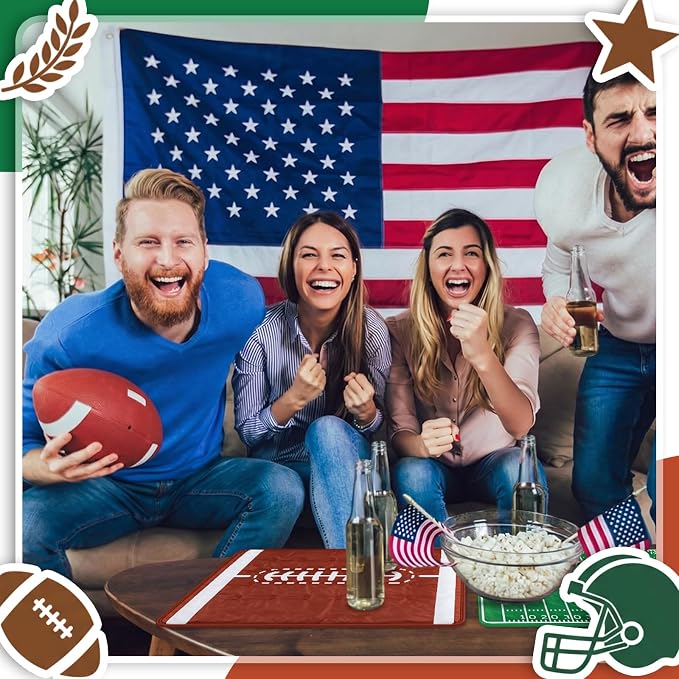 Reallnaive 2 Pcs Football Charcuterie Ice Mat Reusable Freezable Food Cooling - Image 8