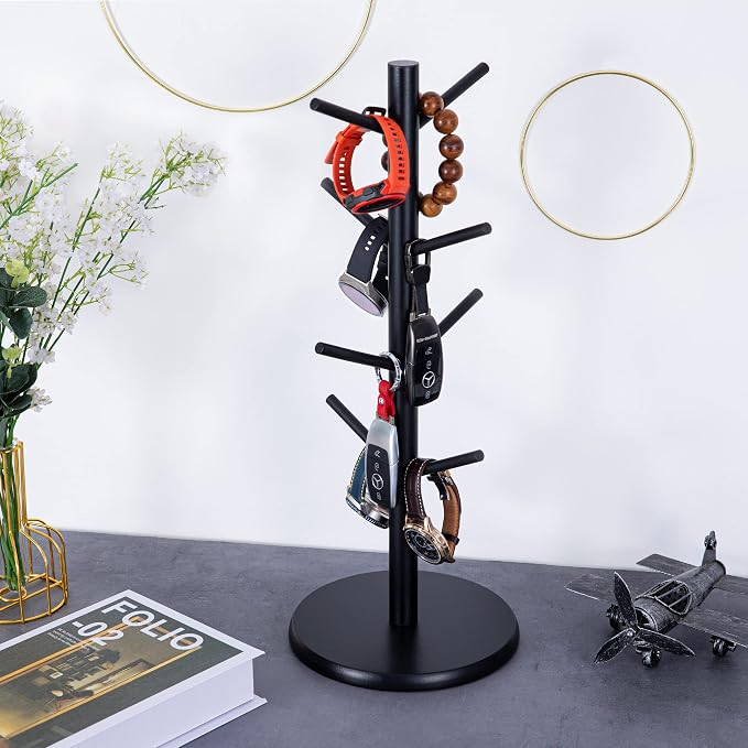 MyLifeUNIT Mug Holder Tree, Wood Mug Hanger Stand - Image 5