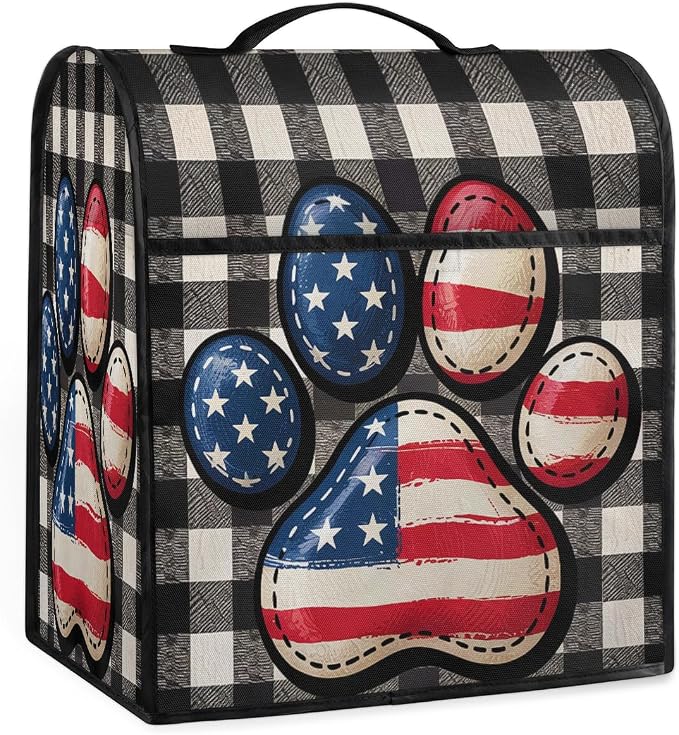 Paw Print Kitchen Aid Mixer Cover Compatible Stand Mixer Dust Cover | American by YoYoYuchong