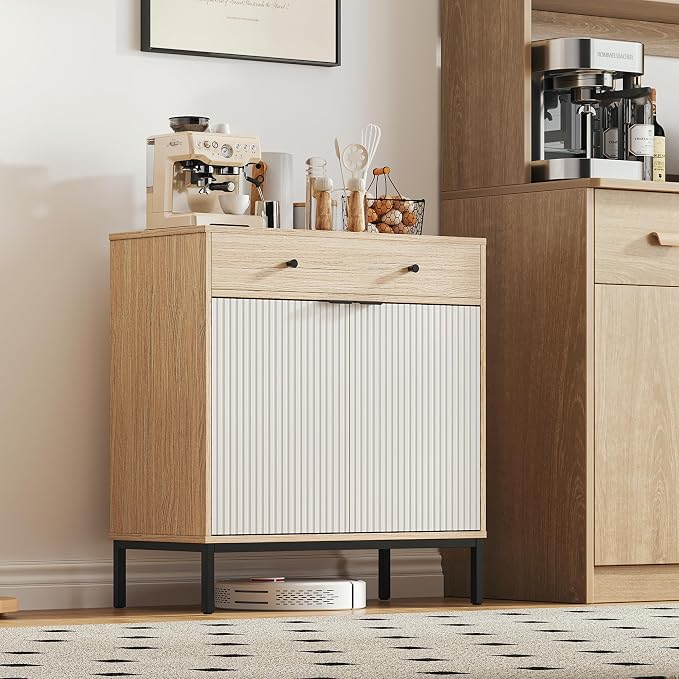 Mericonia Farmhouse Buffet Sideboard Cabinet by MERICONIA