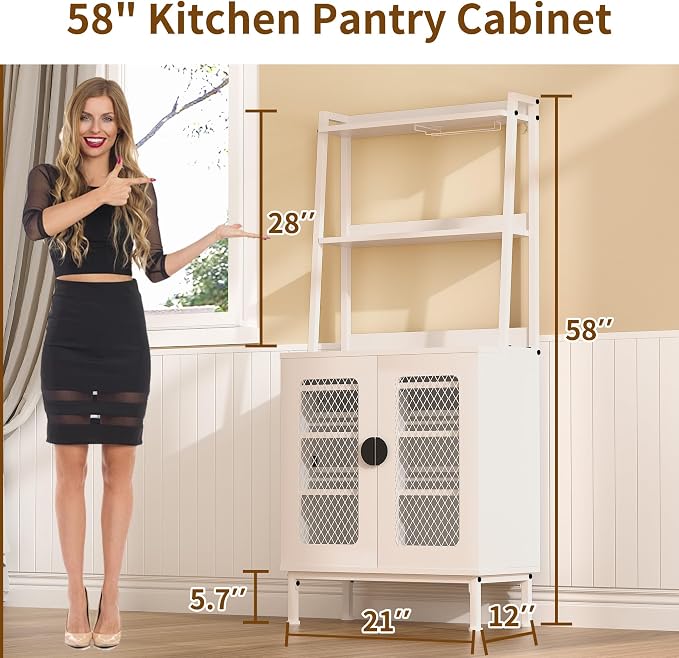 kepptory 58" Kitchen Baker's Rack - Image 2