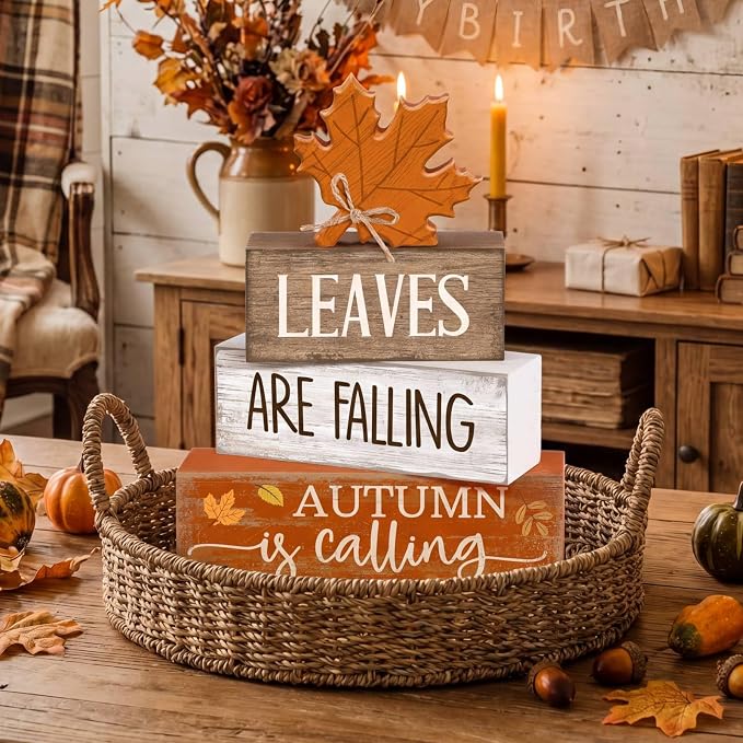 Lineshading 4 Pcs Fall Decoration - Image 6