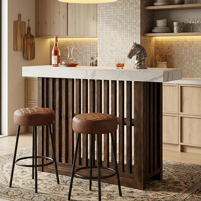 GarveeHome 63" Long Bar Table by GarveeHome
