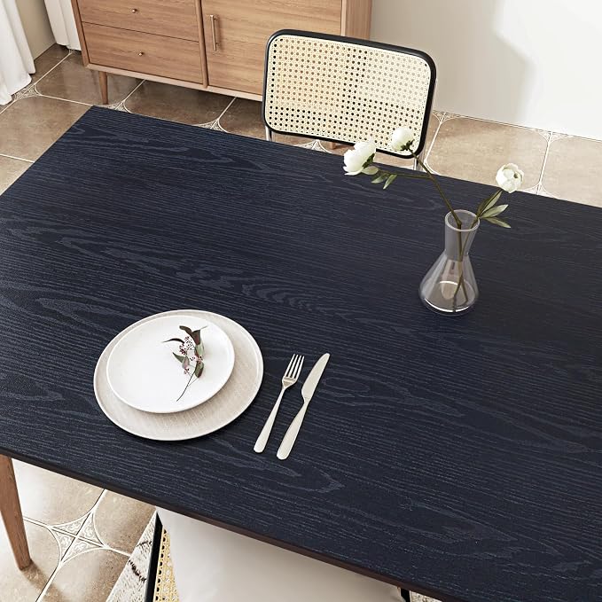 WESTICK Dark Blue Wood Grain Contact Paper - Image 3