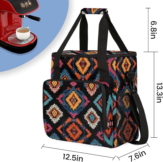 Coffee Maker Carring Bag Travel Storage Tote Bag Compatible - Image 5