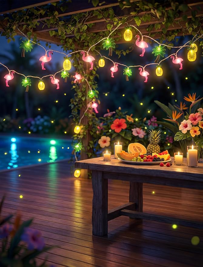 12Ft Summer Beach String Lights - Image 7