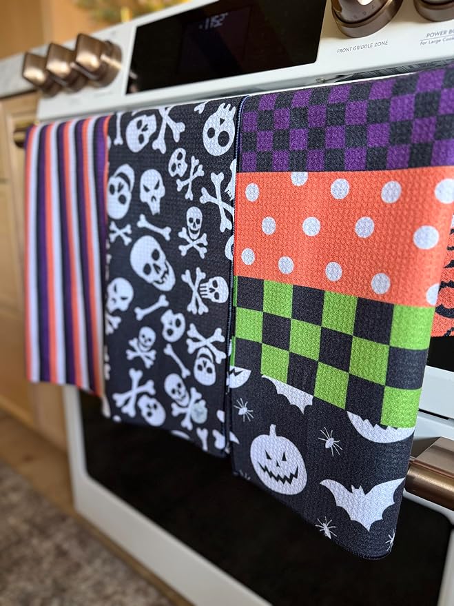 || 3 Pack|| Double Sided Dish Towels || Waffle Weave Microfiber || Tea Towels - Image 6