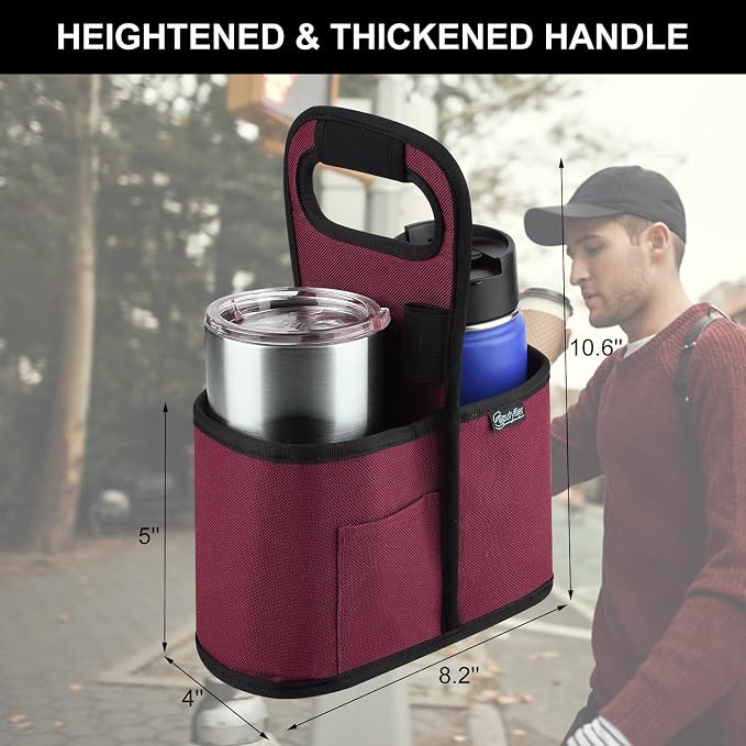 Beautyflier Drink Carrier with Handle - Image 4