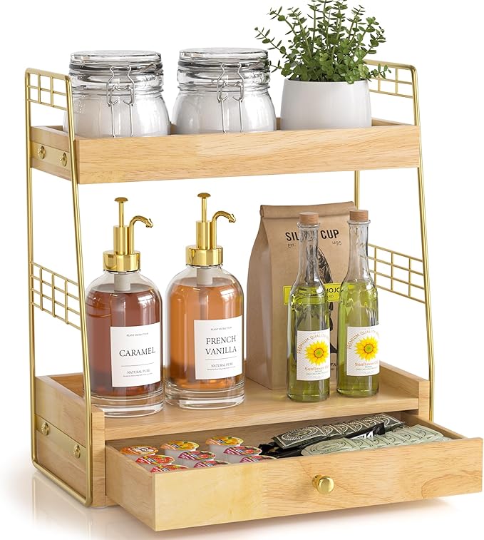 Coffee Bar Station Organizer by JNFUZ