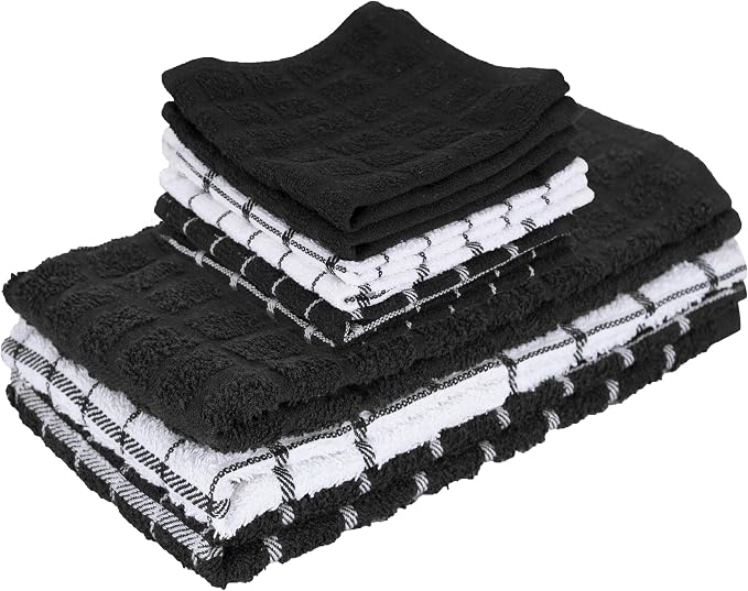 Ritz Premium 3-Pack Kitchen Towel & 6-Pack Dish Cloth Set by RITZ
