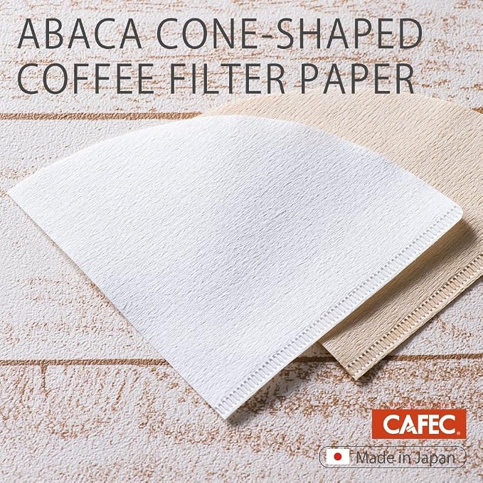 CAFEC 100-Pack Cone-shaped V60 02 Style Universal 1 to 4 Cup Disposable - Image 6