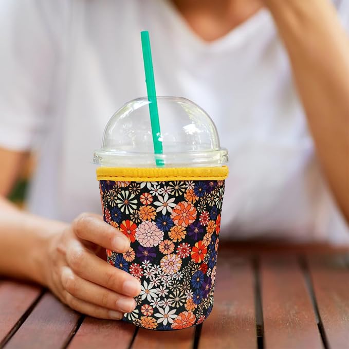 3 Pack Iced Coffee Sleeve Insulator Sleeves - Image 6