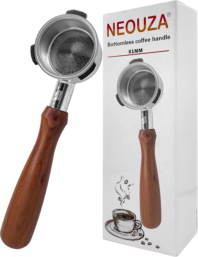 NEOUZA 51mm Bottomless Portafilter Compatible by NEOUZA