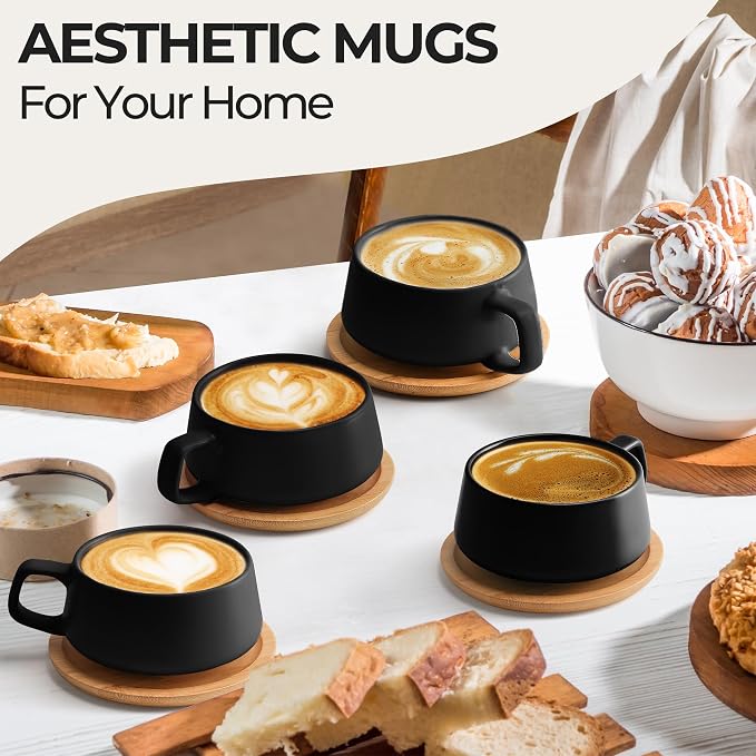 MIAMIO – 11 Oz., Coffee Cups Ceramic Mug - Image 2