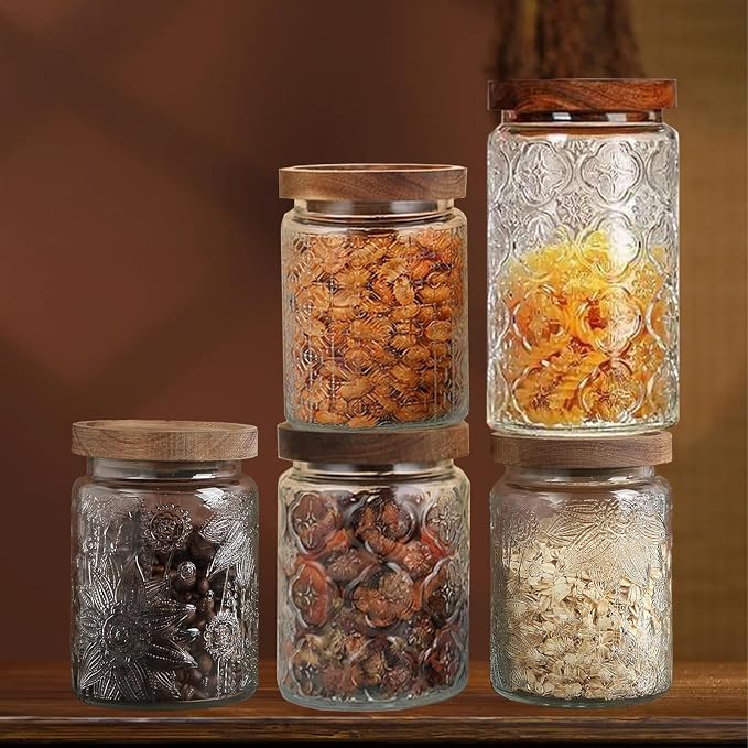 2-Pack 24 OZ Vintage Glass Jar - Image 7
