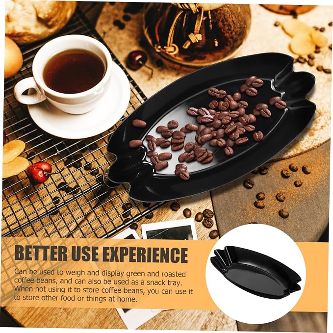 Cabilock 500g Coffee Bean Display Tray Multi-Function Cupping and Serving Plate - Image 3