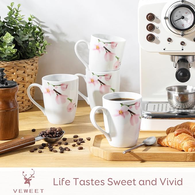 VEWEET Coffee Mugs Set of 6, 11 OZ Coffee Cups Set - Image 2