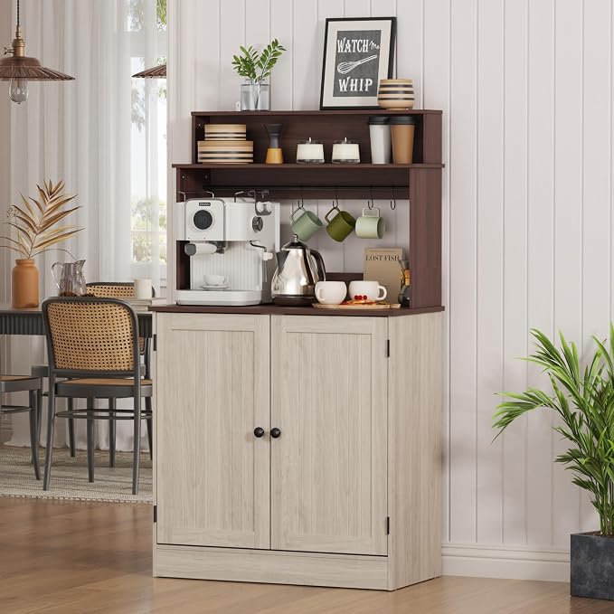 MHOM Farmhouse Bar Cabinet - Image 4
