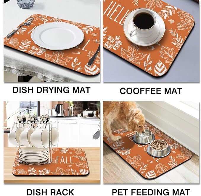 Fun Coffee Mat 24inx18in, Coffee Bar Mat - Image 4